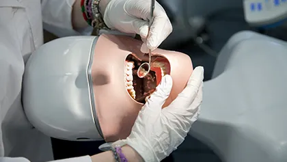 Laboratorio de simulación odontológica
