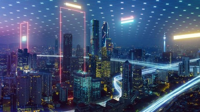 imagen de una ciudad inteligente