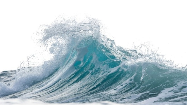imagen de una hola del mar