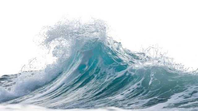 imagen de una hola del mar