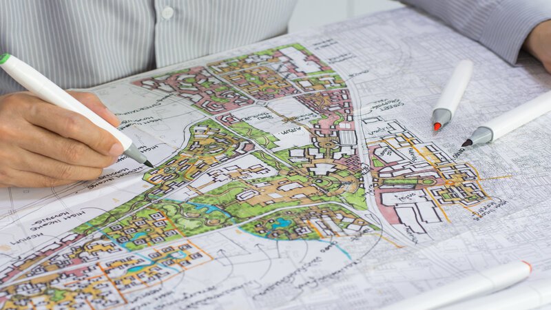 Urban Site Plan Drawing The Ultimate Site Plan Guide For Commercial