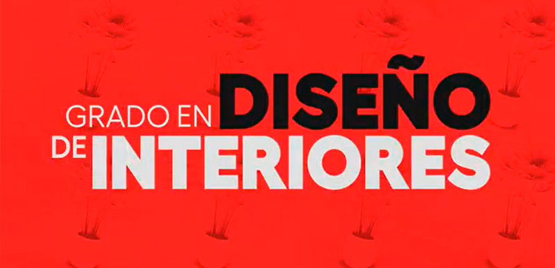 Grado en Dise&ntilde;o de Interiores Madrid